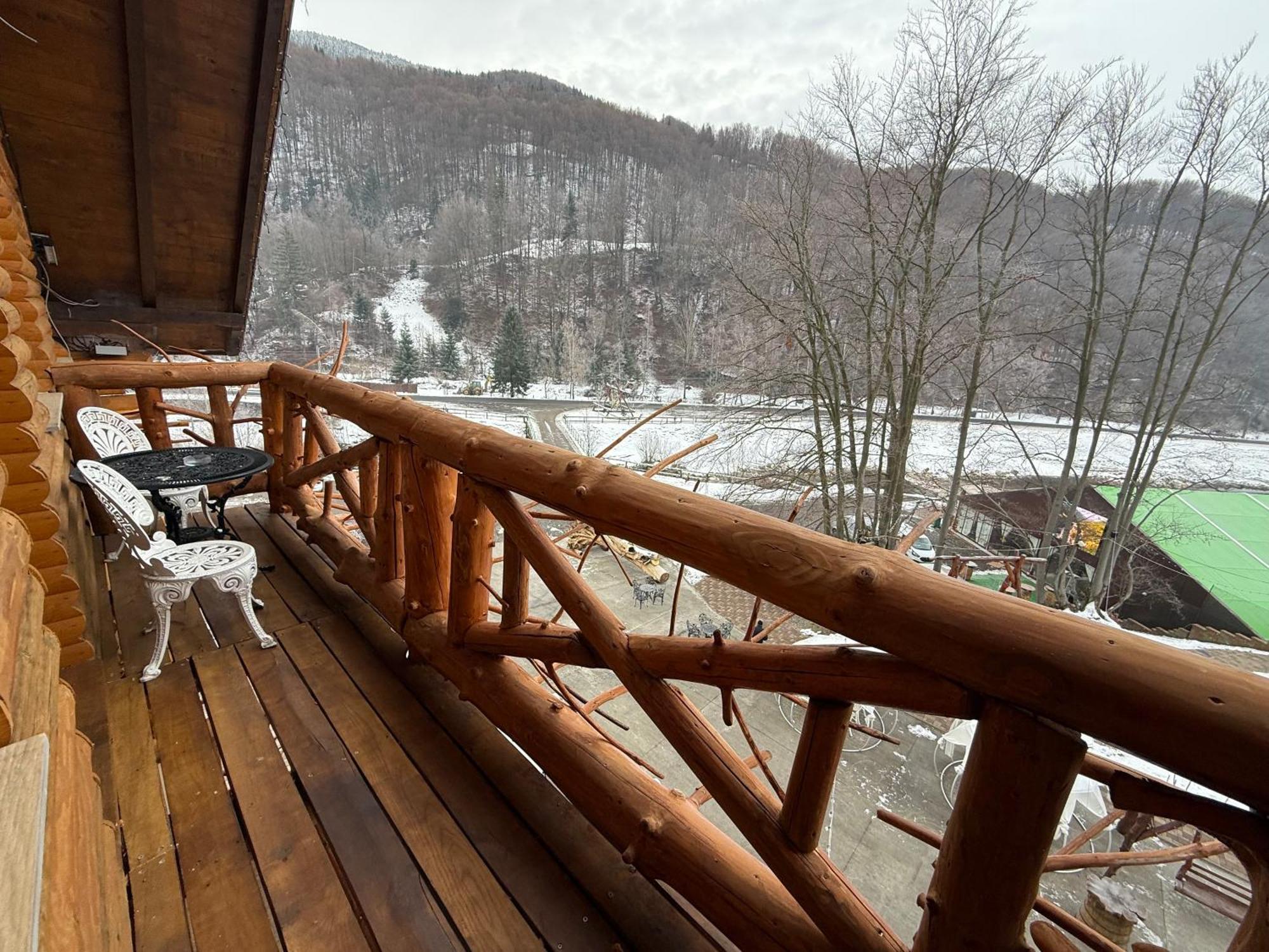 Conacul Radacinilor Hotell Petroşani Exteriör bild